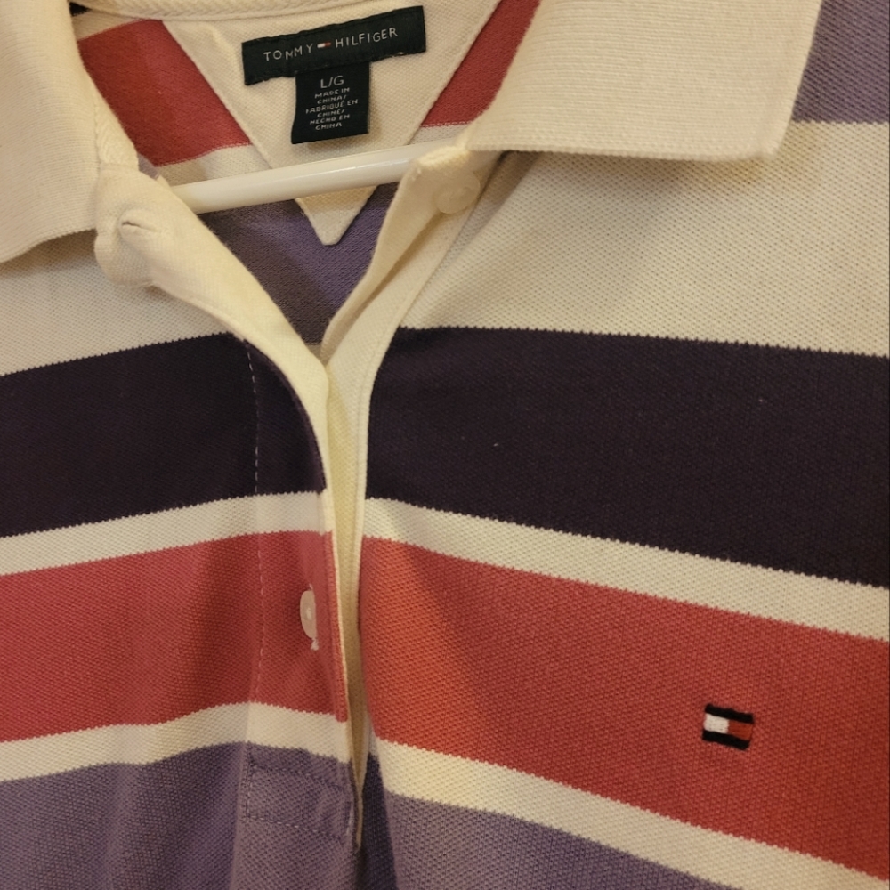 Stripe Slim Fit Polo Shirt